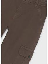 Load image into Gallery viewer, Mayoral Boys Twill Cargo Pants in Brown: Size 10 to 16 Years
