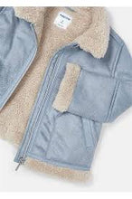 Load image into Gallery viewer, Mayoral Girls Sherpa Lined Coat
