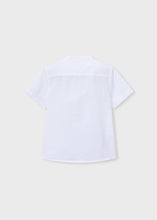 Load image into Gallery viewer, Mayoral Boys Cotton/Linen Short Sleeved Button Down Shirt: Size 3 to 10 Years

