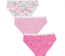 Load image into Gallery viewer, Nano Girls 3 Pack Underwear (Pink/Dinosaurs): Size 2/3 to 10/12
