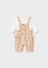 Load image into Gallery viewer, Mayoral Baby Girl Soft Corduroy Overalls: Size 2/4M to 18M
