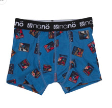 Load image into Gallery viewer, Nano Boys Boxer Brief Dino/Grey Blue Print 2 Pack : Sizes 2/3 to 10/12 (Copy)
