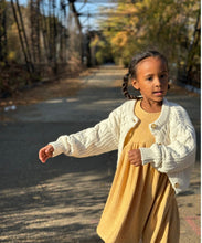 Load image into Gallery viewer, Vignette Girls Cardigan in Cream: Size 2-16y
