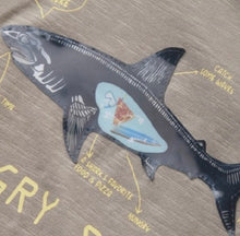 Load image into Gallery viewer, Minymo Boys Short Sleeved “Hungry Shark” Shirt
