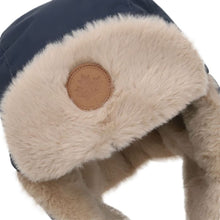 Load image into Gallery viewer, Calikids Baby “Avitator” Sherpa Lined Hat
