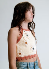 Load image into Gallery viewer, Mayoral Cotton Knit Tank with Daisies: Size 10 to 18 Years
