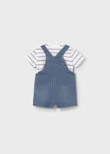 Load image into Gallery viewer, Mayoral Denim Baby Overalls: Sizes 2-4M to 18M
