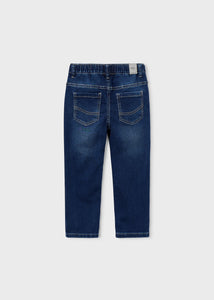 Mayoral Boys Dark Wash Denim Jogger: Size 3 to 9 Years
