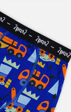 Load image into Gallery viewer, Deux Par Deux 3 Pack Boxer Briefs in “Raccoons” : Size 2/3 to 11/12 Years
