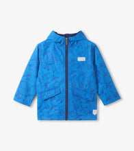 Load image into Gallery viewer, Hatley Colour Reveal Vintage Aircraft’s Microfibre Rain Jacket: Size 2 to 10 Years
