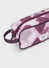 Load image into Gallery viewer, Mayoral Pink/Purple Hearts Backpack with Matching Pencil Case
