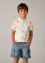 Load image into Gallery viewer, Mayoral Boys Denim Shorts in Dark Wash: Sizes 2 to 9 Years
