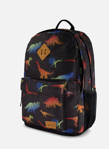 Deux Par Deux Multicolor Dinosaur Backpack
