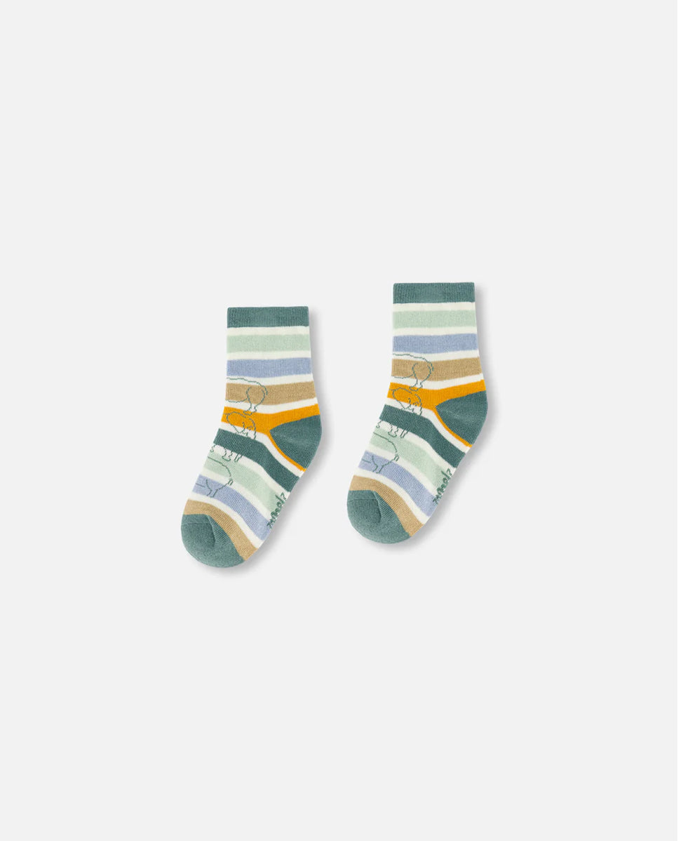 Deux Par Deux NORTH ATLANTIC Socks : Size 3-12