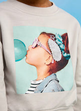 Load image into Gallery viewer, Mayoral Girls Cropped Colorful Graphic Pullover: Size 2 to 8

