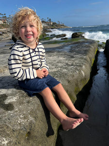 Me & Henry 100% Cotton ‘Catamaran’ Hooded Summer Sweater: Sizes 2/3 to  9/10 Years