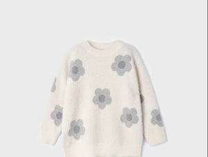 Mayoral Girls Daisy Soft Sweater : Size 4 to 9
