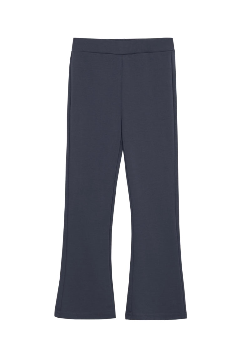 Minymo Soft Cotton Flare Leggings in Navy Ombré: Size 6 to 12 Years