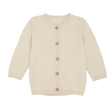 Load image into Gallery viewer, Fixoni Neutral Cotton Knit Cardigan for Baby: Sizes NB to 24M
