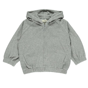 Vignette Girls Terry Cotton Zip Hoodie: Sizes 2 to 16 Years