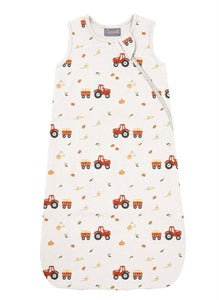 Coccoli Modal Sleepsack TOG 1.5 in Autumn Farm Print Size NB to 36m
