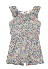 Load image into Gallery viewer, Vignette Girls “Kathy” 100% Rayon Floral Romper : Size 3 to 12
