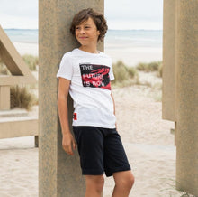 Load image into Gallery viewer, Boys Jog Shorts Black: Size 5-14
