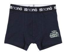 Load image into Gallery viewer, Nano Boys Boxer Brief Tractor/Black/Green Print 2 Pack : Sizes 2/3 to 10/12
