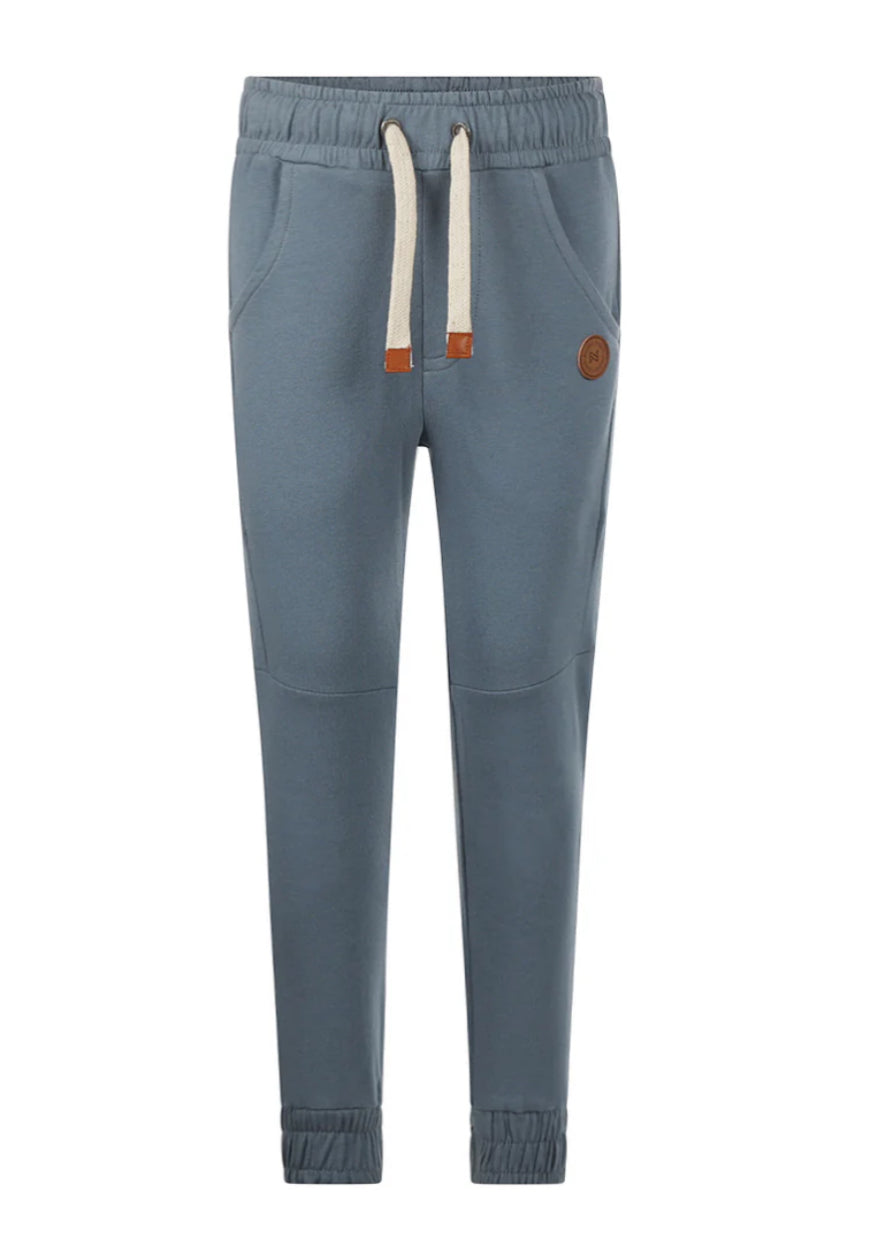 Boys Joggers in Steel Blue: Sizes 2 to 12 Years