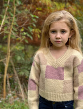 Load image into Gallery viewer, Vignette “Jackie” Sweater in Rose Check: Sizes 2 to 14
