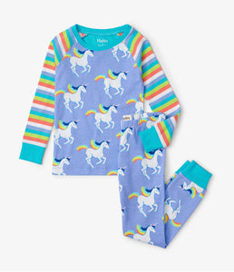 Hatley Girls “Galloping Unicorn” Pajamas: Size 4 to 12