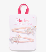 Load image into Gallery viewer, Hatley Glittery Unicorn Clips
