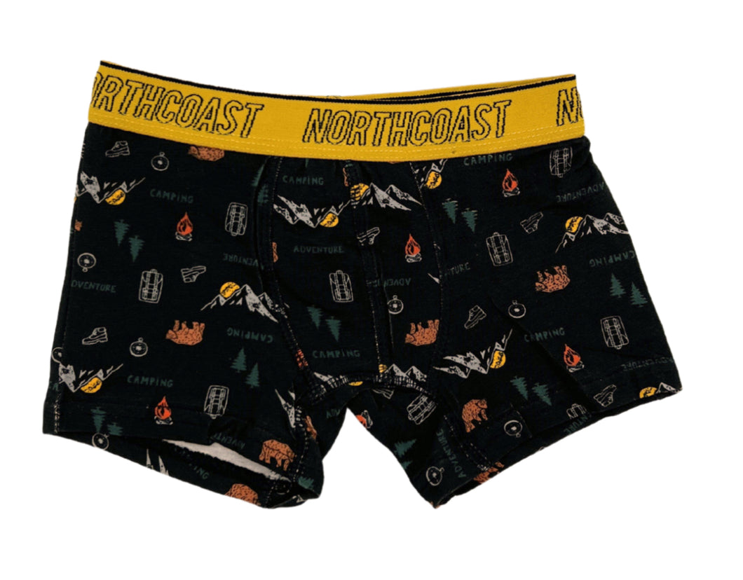 North Coast Boys Cotton Camping Boxers : Size 2-6x