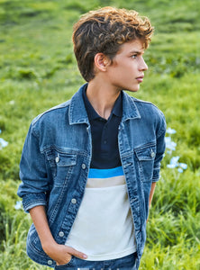 Mayoral Boys Denim Jacket: Size 8 to 18 Years