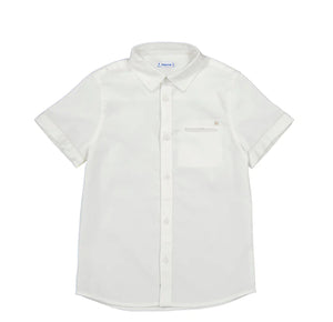 Mayoral White Boys Dress Shirt: Size 5-9