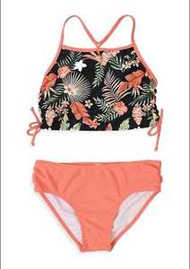 Mandarine & Co Canyon Leaf 2 Piece Swim Set: Size 7 to 14 Years