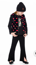 Load image into Gallery viewer, Deux Par Deux Black Flared Boot Leggings with Slit: Size 3 to 12
