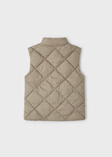 Load image into Gallery viewer, Mayoral Quilted Puffer Vest in Sand: Size 3 to 6 Years
