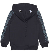Load image into Gallery viewer, Minymo Boys Navy Dino Hoodie: Size 24M-8y
