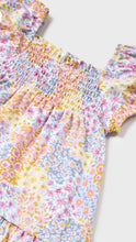 Load image into Gallery viewer, Mayoral Baby Girls Floral Pattern Cotton Summer Dress Set with Headband: Sizes 6m to 24m
