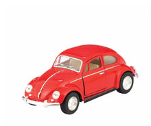 Load image into Gallery viewer, Schylling Retro 1967 Volkswagen Classic Beetle Pull Back Toy (Assorted Colors)
