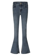 Load image into Gallery viewer, No Way Monday Distressed Denim Flares: Sizes 8 to 14 Years
