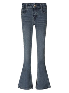 No Way Monday Distressed Denim Flares: Sizes 8 to 14 Years