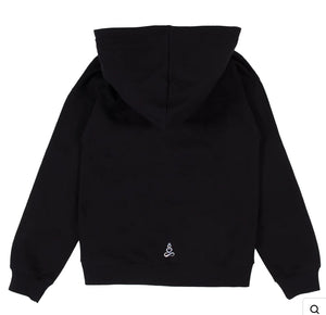 Nano Loungewear Zip Hoodie in Black: Size 4 to 16 Years