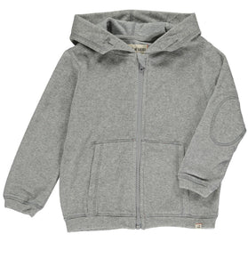 Me & Henry Terry Cotton Zip Hoodie: Sizes 2/3 to 9/10 Years