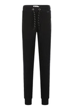 Load image into Gallery viewer, Boys Brushed Fleece Slim Joggers in Black : Sizes 8 to 16y
