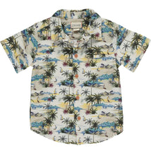 Load image into Gallery viewer, Me &amp; Henry Boys Hawaiian Print Woven Shirt: Sizes NB to 24M
