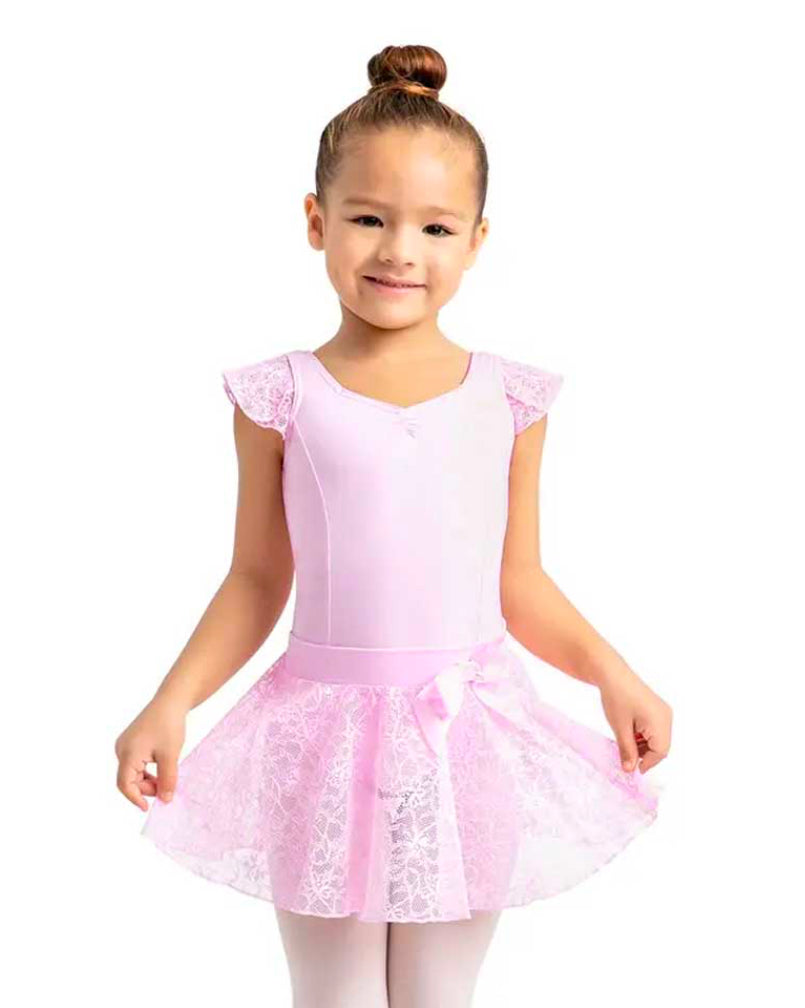Capezio Pull on Lace Dance Skirt: Size 2/4 to 4/5 Years