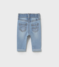 Load image into Gallery viewer, Mayoral Baby Cuffed Jeans: Size 2M to 18M
