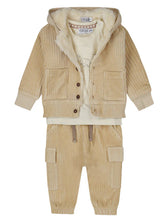 Load image into Gallery viewer, Baby Corduroy Pants in Cream: Size 3/6M - 24M
